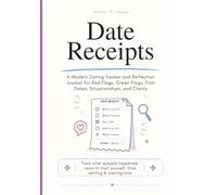 Date Receipts: A Modern Dating Tracker and Reflection Journal for Red Flags, Green Flags, First Dates, Situationships, and Clarity.
