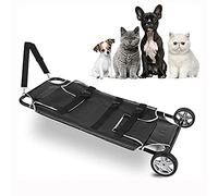 DATEN Camilla De Transporte De Animales, Camilla Veterinaria para Transporte De Mascotas Camilla De Transporte De Animales Camilla para Perros Y Mascotas con Ruedas, Máx. 250 Libras