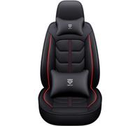 DateYcn Fundas de asiento de coche para Fiat 500X Panda 500 Marea Palio Grande Punto Stilo Uno Tempra Tipo, accesorios universales, protector de cojín de asiento, color negro de lujo