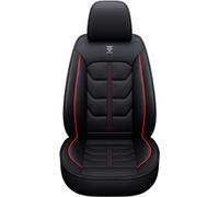 DateYcn Fundas de asiento de coche para Toyota Land Cruiser Reiz Voltz Suzuki Swift Jimny Vitara Swift Grand Vitara Fiat 500 Punto 500l 500x 3D Todo Incluido Cuero 5 Asientos Accesorios Negro