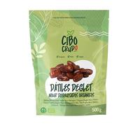 Dátiles Deshuesados Bio - 500g. Datiles sin Hueso. Dátiles Secos Deglet Nour Orgánicos Naturales. Dátiles Deshidratados.