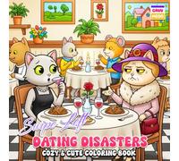 Dating Disasters Swipe Left Coloring Book: Funny Dating Scenes, Whimsical Romance Fails, and Adorable Everyday Chaos