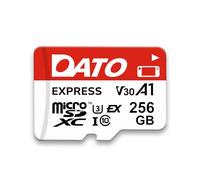 DATO Express - Tarjeta de memoria microSDXCEX de 256 GB PCIe Gen3x1 NVMe UHS-I C10 U3 V30 A1 4K8K UHD hasta 800/700 MB/s compatible con consolas de juegos Gen Switch 2 cámaras de acción Drones cámaras