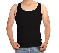 DATO Hombres Talladora Camiseta Sin Mangas del Chaleco de la Conformación de Cuerpo Elástico