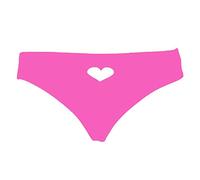 DATO Mujer Bikini Parte Inferior Forma de Corazón Brasileño Traje de Baño Slip Tanga Braguitas Thong Bañador Beachwear