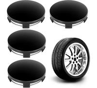DATONGERGANG 4 Piezas Tapas Centrales para Llantas para Lynk & Co 01 2025 2024 2023 2022, Adhesivos Tapacubos de Rueda Coche Accesorios para AutomóViles,OD 60mm ID 56mm