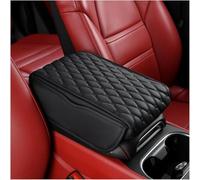 DATONGERGANG Cojín Reposabrazos de Cuero para Volvo V60 II 2025-2018, Coche Funda Apoyabrazos Central Espuma con Memoria Protector de Consola Antideslizante Negro