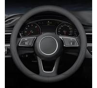 DATONGERGANG Funda Volante para Fiat Ducato 2025-2020, Negro Cubre Volante Coche Antideslizante Protector de Cuero Microfibra Diseño Deportivo Agarre Transpirable