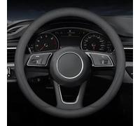 DATONGERGANG Funda Volante para Fiat Ducato 2025-2020, Negro Cubre Volante Coche Antideslizante Protector de Cuero Microfibra Diseño Deportivo Agarre Transpirable