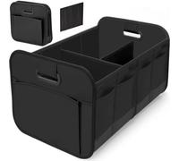 DATONGERGANG Organizador Maletero para Hyundai Venue 2020-2023 2024 2025, Bolsa Coche Plegable Caja Almacenamiento Rígida Impermeable Accesorios Interior Gran Capacidad Negro