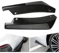 DATONGERGANG Spoiler Trasero para Mitsubishi Space Star 2025-2019, Parachoques Difusor Splitter Labio Angular Faldones Laterales Protector Anti-arañazos Tuning Negro Brillo