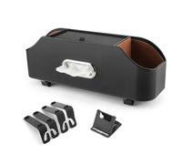 DATONGERGOUZI 1 Piezas Caja de Pañuelos de Coche para Ford Explorer 2011-2019, Organizador Asiento Trasero Práctico Soporte Teléfono Accesorio para Interior