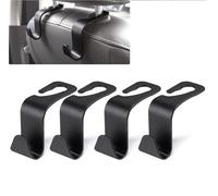 DATONGERGOUZI 4 Piezas Ganchos para Asiento de Coche para Volvo XC60 2017-2024, Ganchos de Cuero Multifuncional, Organizador de Almacenamiento de Coche