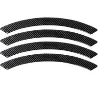 DATONGERGOUZI 4 Piezas Molduras Paso de Rueda para Ford Focus Mk2 2003-2011, Protector Aleta Decorativo Tira Anticolisión Adhesiva Lateral