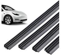 DATONGERGOUZI 60cm 4 Piezas Gomas Limpiaparabrisas para Dacia Sandero Stepway 3 2020-2023 2024, Escobillas Goma Repuesto Silencioso Piezas de Limpieza Duradero Parabrisas Accesorios