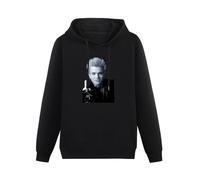 DATONGXINGFU Billy Idol Gen Generation X English Punk Rock Cheeky Men's Pullover Hoodies Unisex Cotton Hip Hop Print Sweatshirts Black M