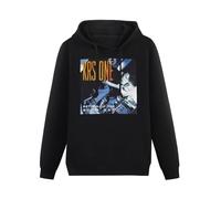 DATONGXINGFU KRS-One Return of The Boom Bap BDP KRS One Hip Hop NYC Album Funny Hoodies Long Sleeve Pullover Loose Hoody Mens Sweatershirt Black XXL