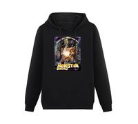 DATONGXINGFU The Monster Squad Movie Poster Funny Hoodies Long Sleeve Pullover Loose Hoody Mens Sweatershirt Black L