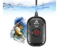 DaToo - Calentador pequeño para Acuario de 50 W, Mini Calentador de pecera Sumergible de 50 W, con visualización LED de Temperatura