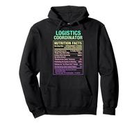 Datos curiosos del coordinador de logística Sudadera con Capucha