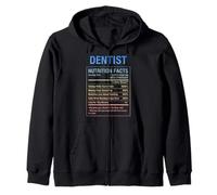 Datos curiosos del dentista Sudadera con Capucha