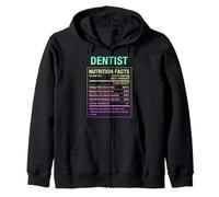 Datos curiosos del dentista Sudadera con Capucha