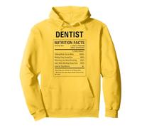 Datos curiosos del dentista Sudadera con Capucha