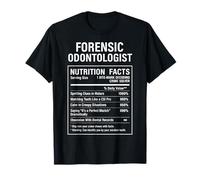 Datos curiosos del odontólogo forense Camiseta