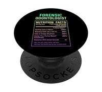 Datos curiosos del odontólogo forense PopSockets PopGrip Adhesivo