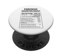 Datos curiosos del odontólogo forense PopSockets PopGrip Adhesivo