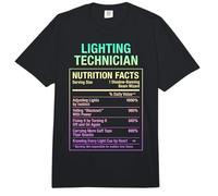 Datos Curiosos del técnico de iluminación Comfort Colors Adult Heavyweight T-Shirt