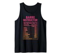 Datos de Barre Instructor Camiseta sin Mangas