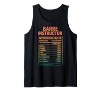 Datos de Barre Instructor Camiseta sin Mangas