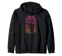 Datos de Barre Instructor Sudadera con Capucha