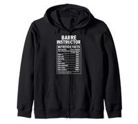 Datos de Barre Instructor Sudadera con Capucha