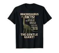 Datos del Brachiosaurus | Diseño de Dinosaurios prehistóricos Camiseta