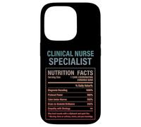 Datos del especialista en enfermería clínica Carcasa para iPhone 14 Pro