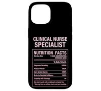 Datos del especialista en enfermería clínica Carcasa para iPhone 15