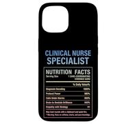 Datos del especialista en enfermería clínica Carcasa para iPhone 15