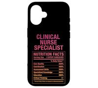 Datos del especialista en enfermería clínica Carcasa para iPhone 16