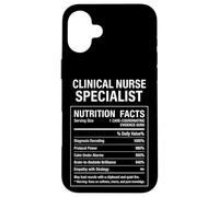 Datos del especialista en enfermería clínica Carcasa para iPhone 16 Plus