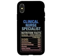 Datos del especialista en enfermería clínica Carcasa para iPhone X/XS