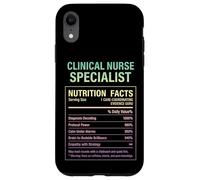 Datos del especialista en enfermería clínica Carcasa para iPhone XR