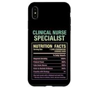 Datos del especialista en enfermería clínica Carcasa para iPhone XS MAX