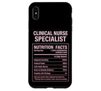 Datos del especialista en enfermería clínica Carcasa para iPhone XS MAX