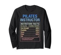 Datos del instructor de pilates Manga Larga