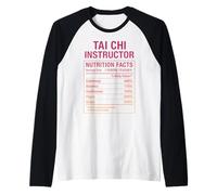 Datos del instructor de Tai Chi Camiseta Manga Raglan