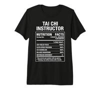 Datos del Instructor de Tai Chi Camiseta Premium
