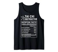 Datos del Instructor de Tai Chi Camiseta sin Mangas