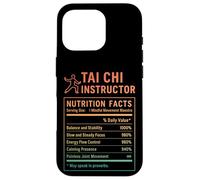 Datos del Instructor de Tai Chi Carcasa para iPhone 16 Pro